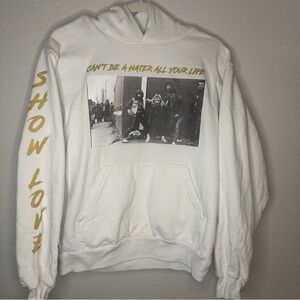 D.A.M.E. Graphic Hoodie - Can’t Be A Hater All Your Life